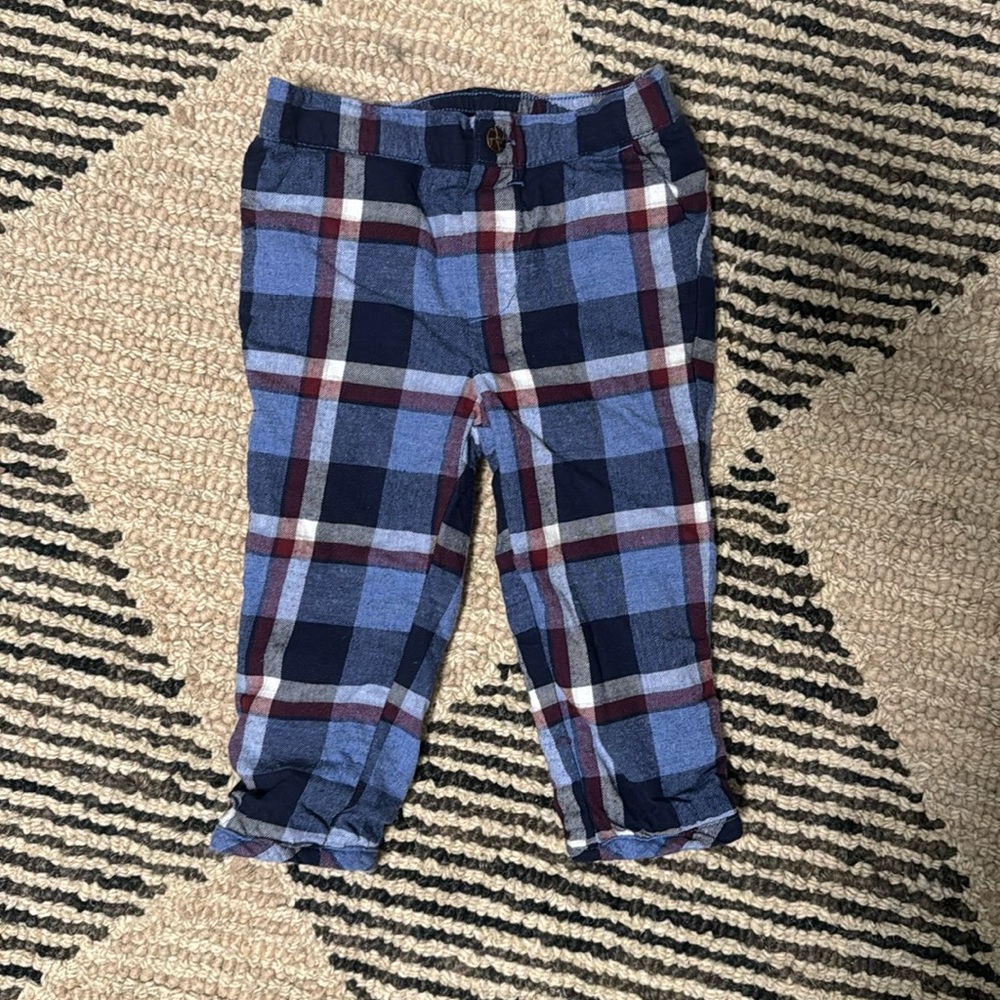 Janie and Jack flannel pants